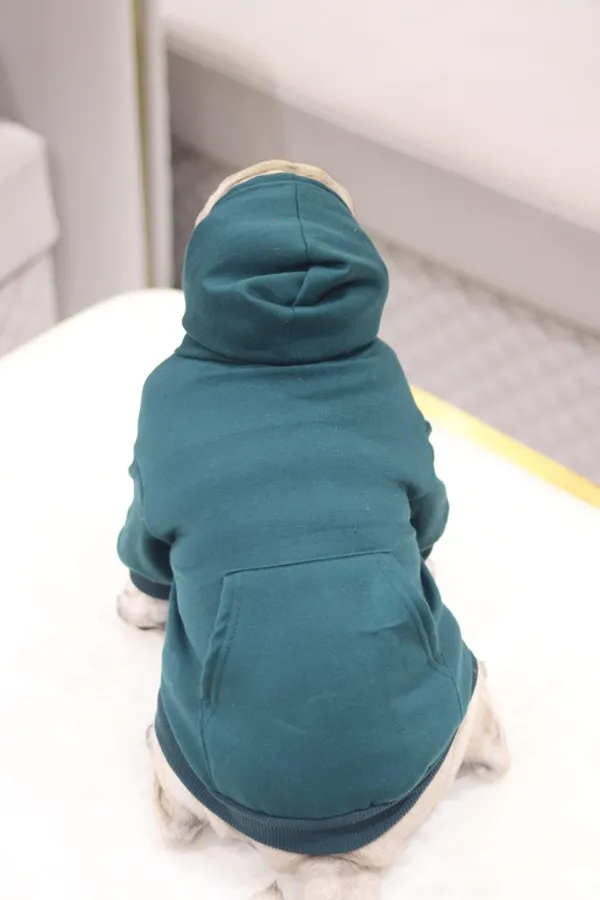 Green_Cotton_Pullover_Hoodie_For_Dogs