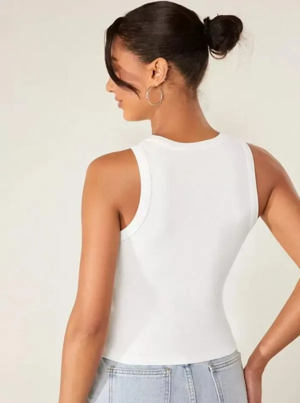 White_Cotton_Sleeveless_Heart_Print_Tank_Top_For_Women