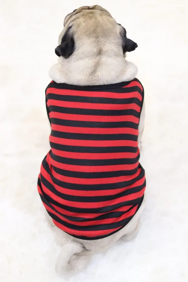 Dark_Red_Cotton_Striped_Sleeveless_T_Shirt_For_Dogs