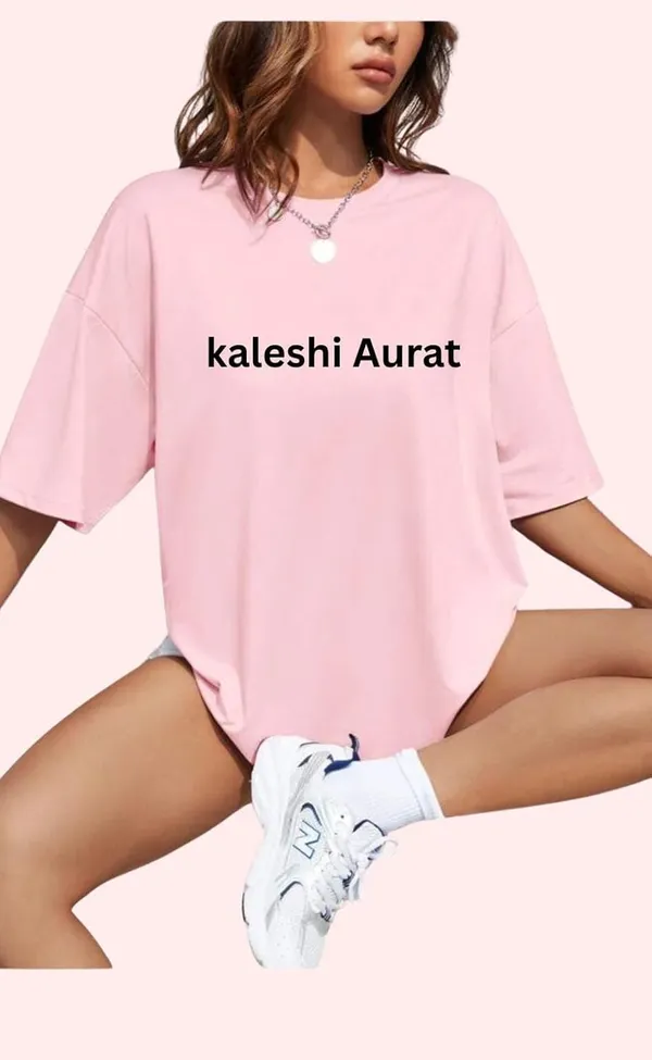 Pink_Cotton_Oversized_Graphic_Print_T-Shirt_For_Women