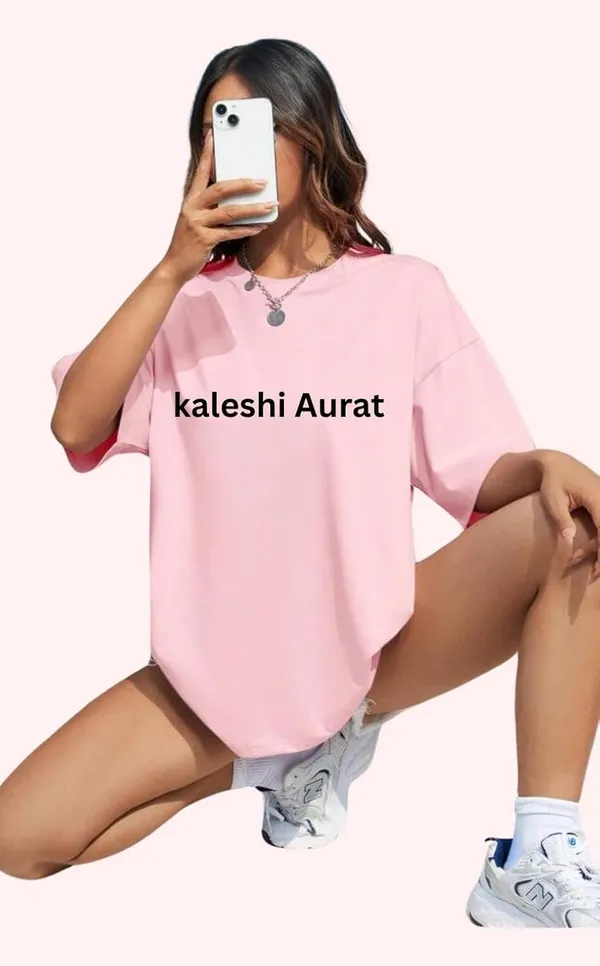 Pink_Cotton_Oversized_Graphic_Print_T-Shirt_For_Women