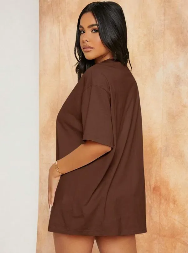 Brown_Cotton_Oversized_Graphic_T_Shirt_For_Women