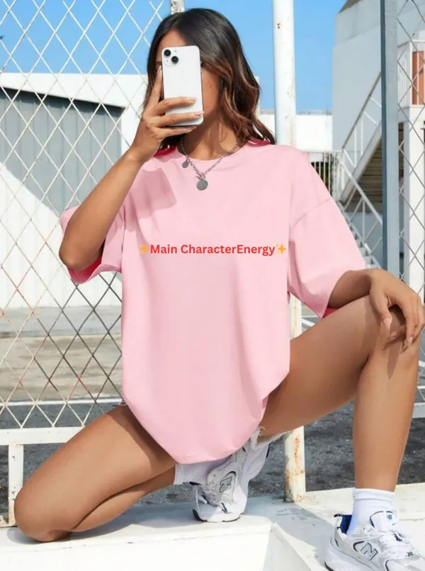 Pink_Cotton_Oversized_Graphic_T-Shirt_For_Women