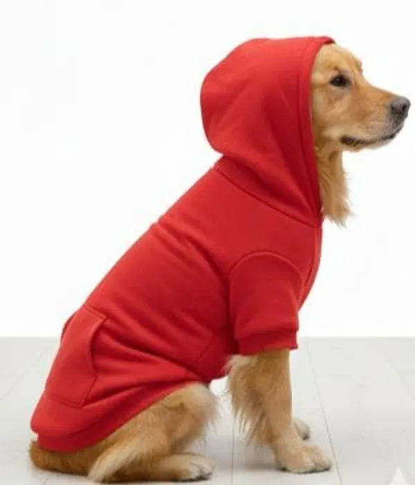 Red_Cotton_Fleece_Hoodie_For_Dogs