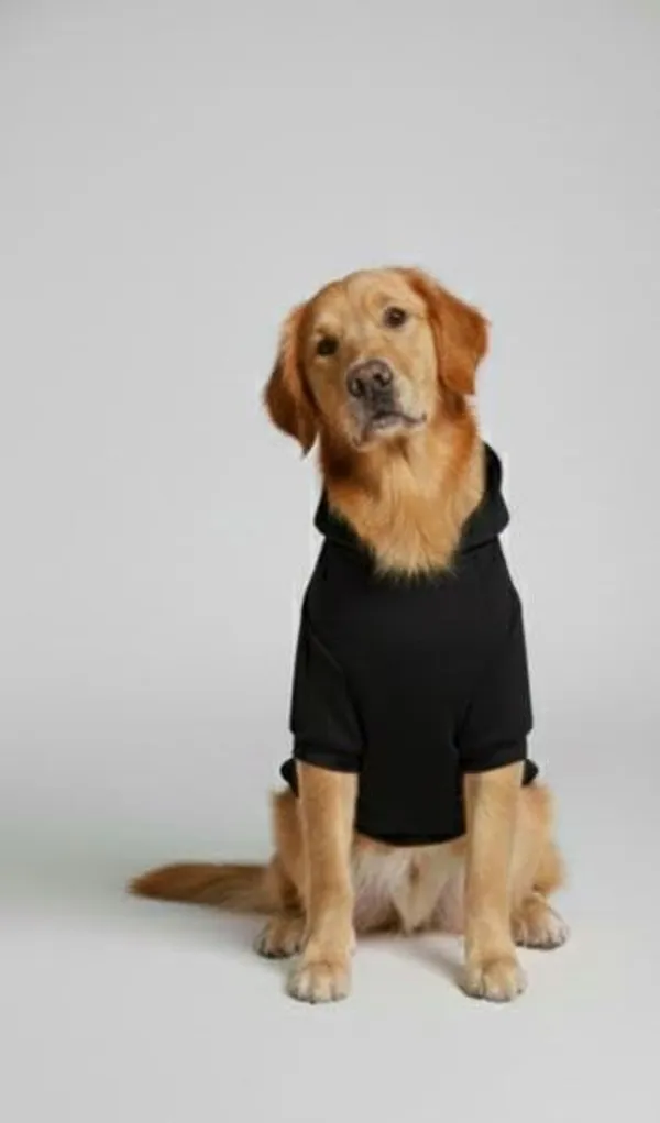 Black_Fleece_Hoodie_For_Dogs