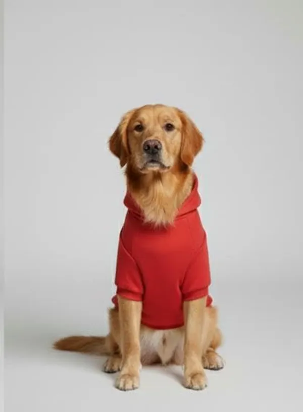Red_Fleece_Hoodie_For_Dogs