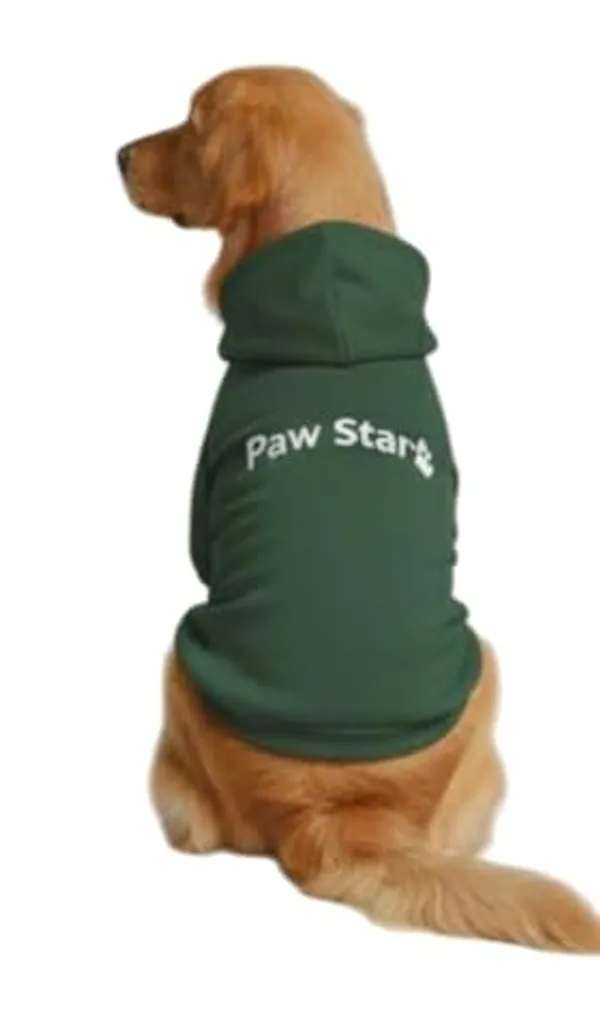 Green_Fleece_Hoodie_For_Dogs