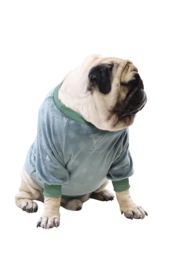 Green_Cotton_Knitted_Sweater_For_Dogs