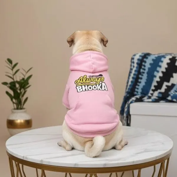Pink_Cotton_Hoodie_Sweatshirt_For_Dogs