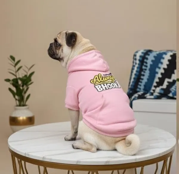 Pink_Cotton_Hoodie_Sweatshirt_For_Dogs