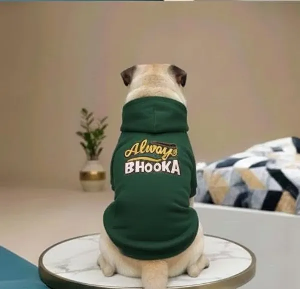 Green_Cotton_Hoodie_Sweatshirt_For_Dogs