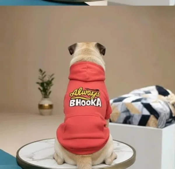 Red_Cotton_Hoodie_Sweatshirt_For_Dogs