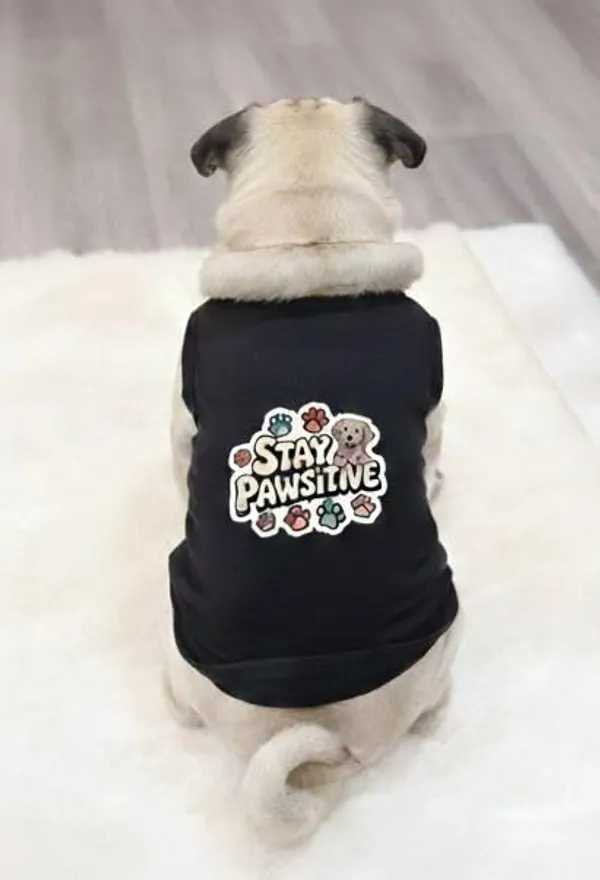 Black_Cotton_Back_Printed_T_Shirt_With_Sleeves_For_Dogs