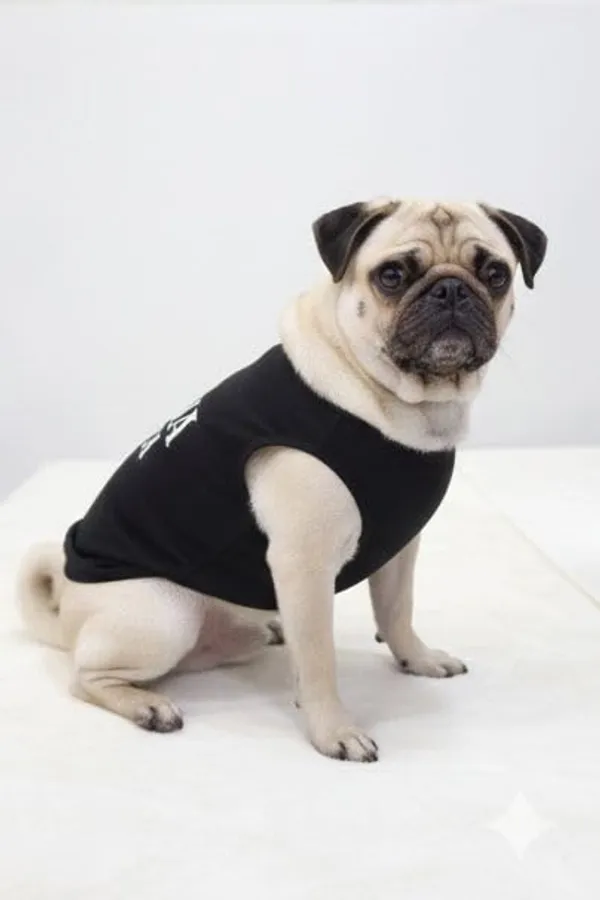 Black_Cotton_Graphic_Print_T-Shirt_For_Dogs