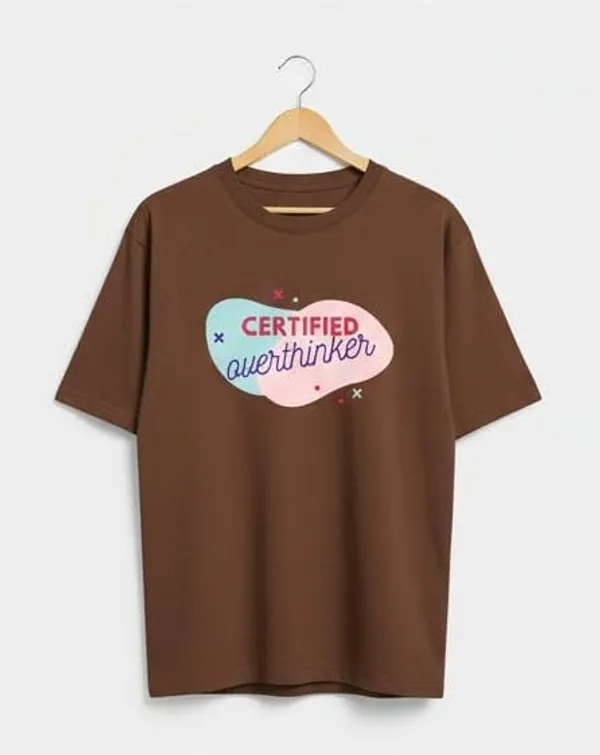 Brown_Cotton_Oversized_Graphic_Print_T-Shirt_For_Women
