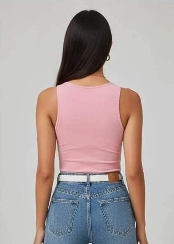 Light_Pink_Cotton_Sleeveless_Butterfly_Graphic_Tank_Top_For_Women