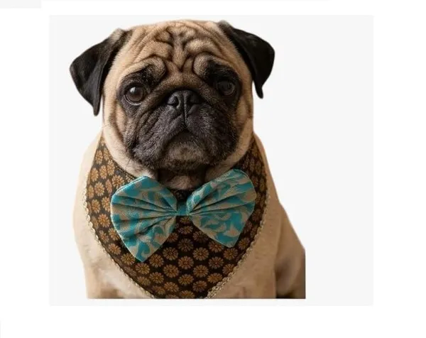 Black_Brocade_Oreo-Pattern_Dog_Bandana