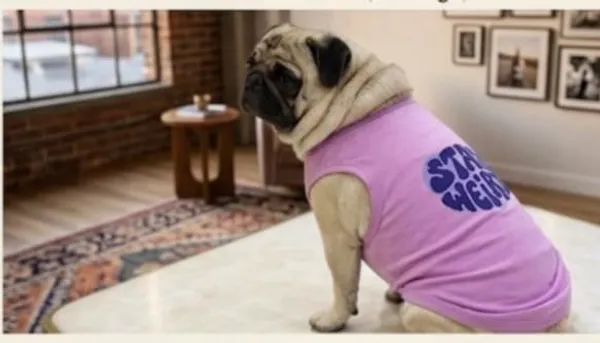 Lavender_Cotton_Graphic_T-Shirt_For_Dogs