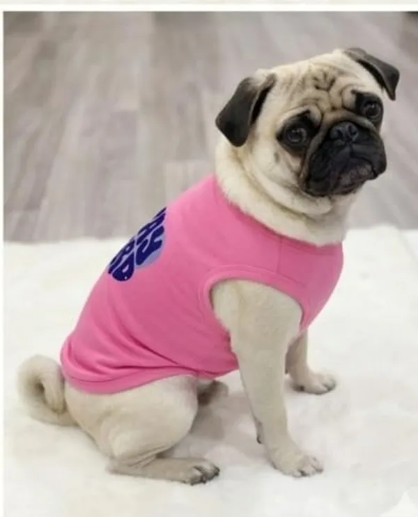 Pink_Cotton_Graphic_T-Shirt_For_Dogs