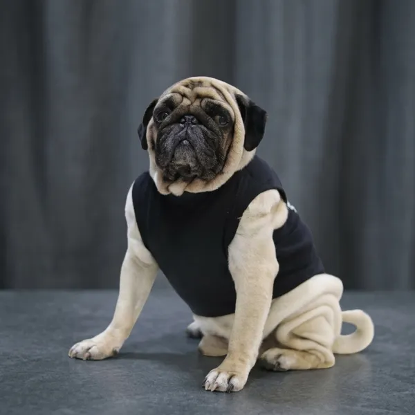 Black_Cotton_Printed_T_Shirt_For_Dogs