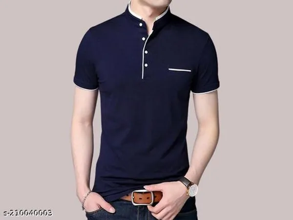 Navy_Blue_Cotton_Regular_T-Shirt_For_Men