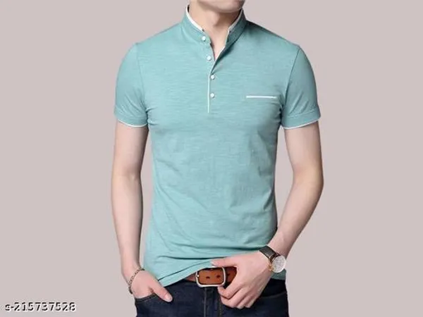 Blue_Black_Sea_Green_Cotton_T_Shirt_For_Men_Pack_Of_3