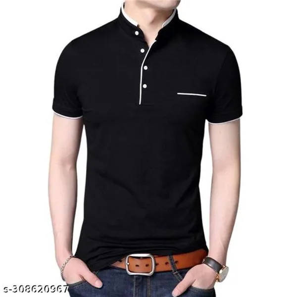 Lets_Shine_Handsome_T_Shirts_For_Men_Made_Up_Of_Cotton_Combo_Pack_Of_3_Used_For_Regular_Casual_Formal_Party_Olive_Black_Grey