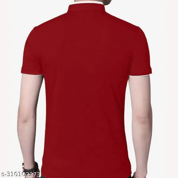 Lets_Shine_Charming_T_Shirts_For_Men_And_Boys_For_Regular_Casual_Official_Formal_And_Partywear_Combo_Pack_Of_2_(Yellow_And_Red)