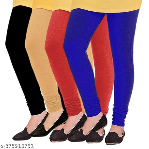 Black_Beige_Red_Blue_Wool_Legging_Pack_Of_4_For_Women