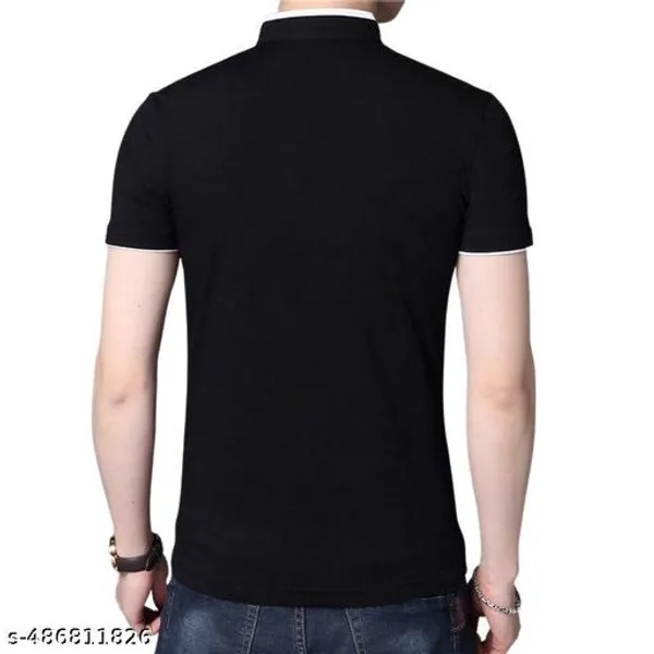 Lets_Shine_Charming_T_Shirts_For_Men_And_Boys_For_Regular_Casual_Official_Formal_And_Partywear_Combo_Pack_Of_2_(Black_And_Grey)