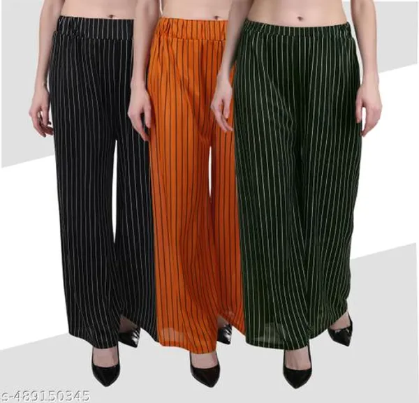 Black_Yellow_Green_Serena_Striped_Palazzo_Combo_For_Women_(Pack_Of_3)