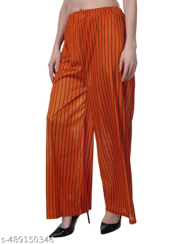 Lets_Shine_Pack_Of_3_Striped_Lining_Palazzo_For_Women_Girls_Ladies_Black_Yellow_Mroon