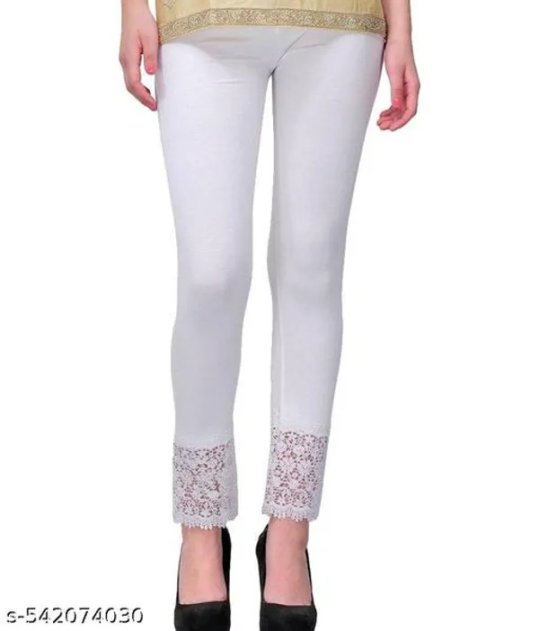 White_And_Pink_Viscose_Lace_Legging_For_Women_Pack_Of_2
