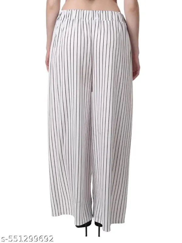 Lets_Shine_Pack_Of_6_Parallel_Striped_Palazzo_Pant_For_Women_Girls_Colour_White_Green_Mroon_Black_Masturd_Navyblue