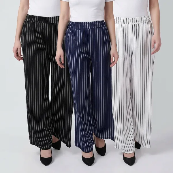 Lets_Shine_Pack_Of_3_Striped_Lining_Palazzo_For_Women_Girls_Ladies_Black_Navyblue_White