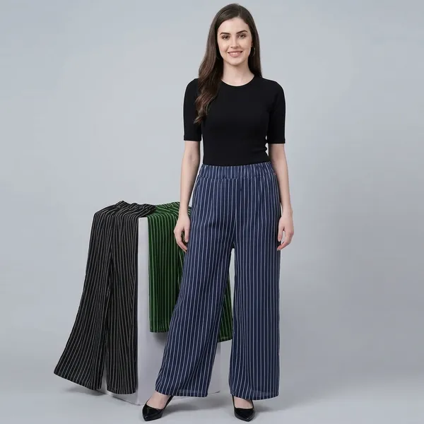 Lets_Shine_Pretty_Lining_Palazzo_For_Females_Ladies_Girls_Housewives_And_Women_Combo_Pack_Of_3_Black_Olive_Navyblue