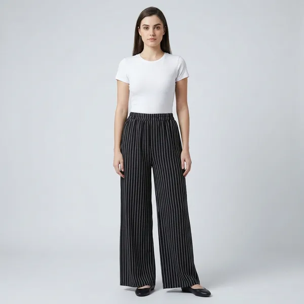 Lets_Shine_Pack_Of_5_Parallel_Striped_Palazzo_Pant_For_Women_Girls_Colour_Black_Yellow_Navyblue_Green_White