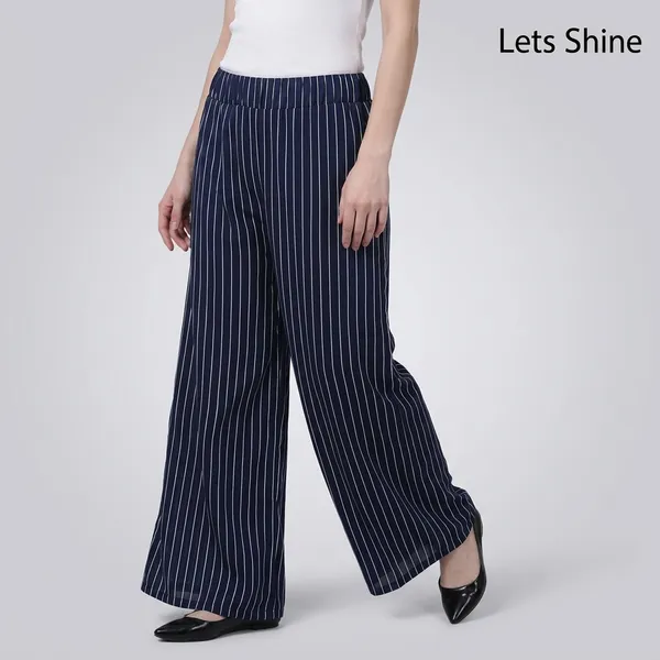 Lets_Shine_Pack_Of_3_Striped_Lining_Palazzo_For_Women_Girls_Ladies_Navyblue_Green_Mroon