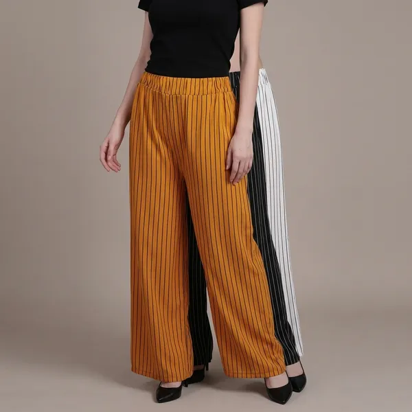 White_Black_Yellow_Serina_Lining_Palazzo_For_Women_Pack_Of_3
