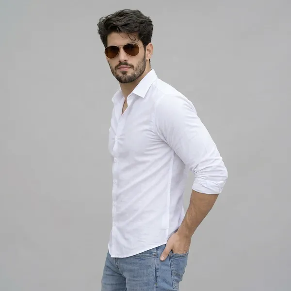 Lets_Shine_Men_Solid_Casual_Shirt_Pack_Of_2_Full_Sleeve_Regular_Fit_Shirt_For_Men_White_Wine