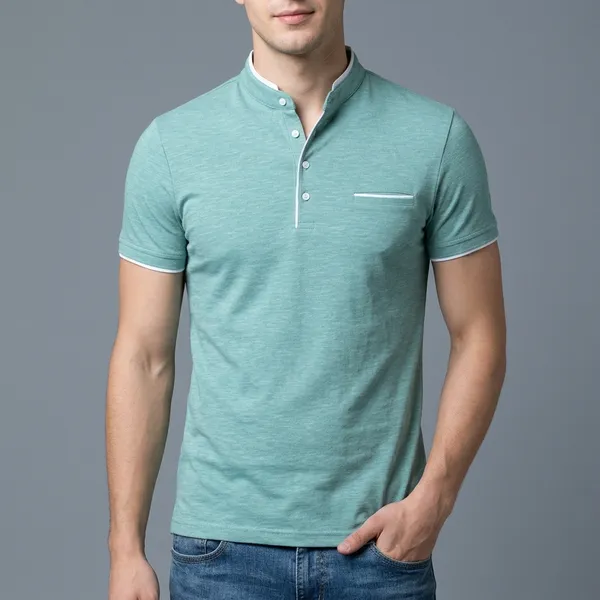 Grey_Sea_Green_Cotton_Casual_T-Shirt_Combo_Pack_Of_2_For_Men