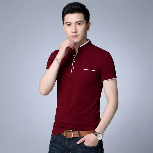 Lets_Shine_Charming_T_Shirts_For_Men_And_Boys_For_Regular_Casual_Official_Formal_And_Partywear_Combo_Pack_Of_2_(Maroon_And_Sea_Green)