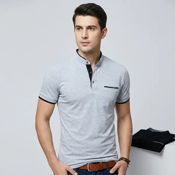 Lets_Shine_Charming_T_Shirts_For_Men_N_Boys_For_Regular_Casual_Formal_And_Partywear_Combo_Pack_Of_2_Black_Grey