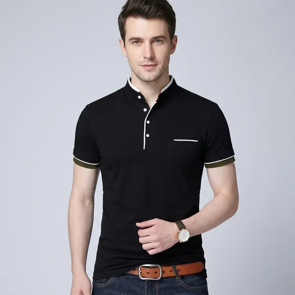 Lets_Shine_Charming_T_Shirts_For_Men_And_Boys_For_Regular_Casual_Official_Formal_And_Partywear_Combo_Pack_Of_2_(Blackandolive)