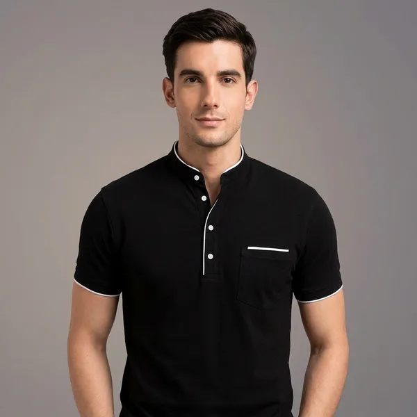 Black_And_Sea_Green_Cotton_T-Shirt_Combo_For_Men_(Pack_Of_2)