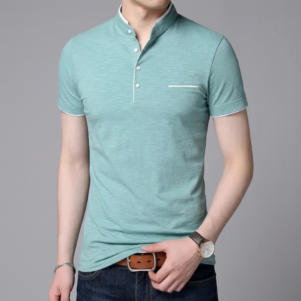 Lets_Shine_Charming_T_Shirts_For_Men_And_Boys_For_Regular_Casual_Official_Formal_And_Partywear_Combo_Pack_Of_2_(Grey_And_Sea_Green)