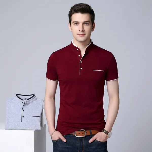 Maroon_And_Grey_Cotton_Casual_T-Shirt_For_Men_Pack_Of_2