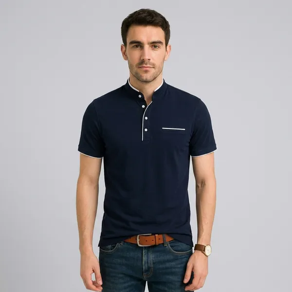 Navy_Blue_And_Black_Cotton_Casual_T-Shirt_For_Men_(Pack_Of_2)