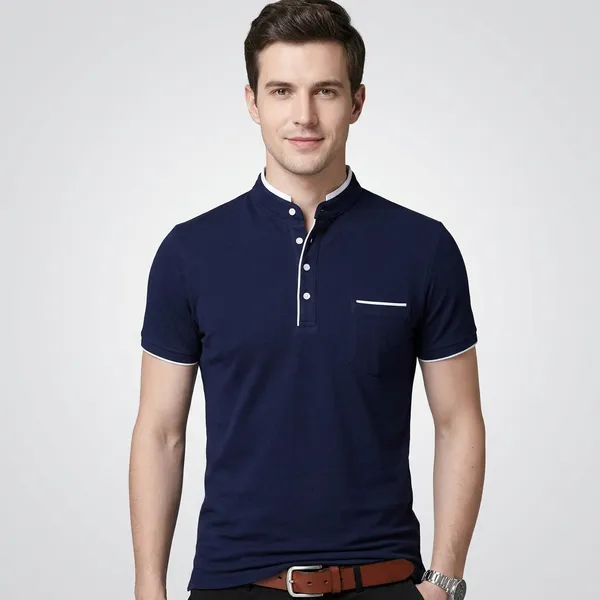 Navy_Blue_Yellow_Cotton_Regular_Fit_T-Shirt_For_Men_Pack_Of_2