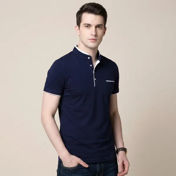 Navy_Blue_Yellow_Cotton_Regular_Fit_T-Shirt_For_Men_Pack_Of_2